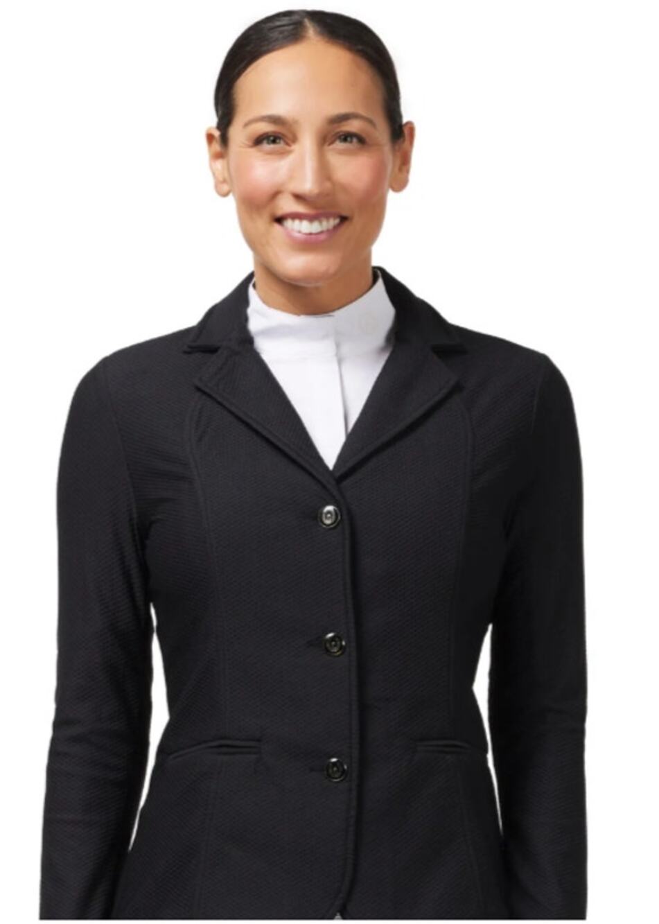 Kerrits Affinity Aero Show Coat Lightweight Breathable Equestrian Black Medium